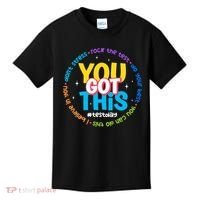Test Day Rock The Test Teacher Testing Day You Got This  Kids T-Shirt thumb 0