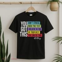 Test Day Rock The Test Teacher Testing Day You Got This  T-Shirt thumb 2