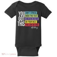 Test Day Rock The Test Teacher Testing Day You Got This  Baby Bodysuit thumb 0