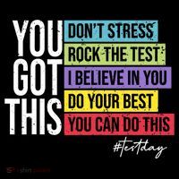 Test Day Rock The Test Teacher Testing Day You Got This  Baby Bodysuit thumb 2