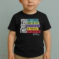 Test Day Rock The Test Teacher Testing Day You Got This  Toddler T-Shirt thumb 2