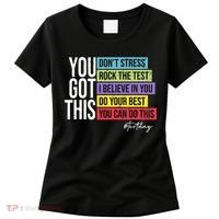 Test Day Rock The Test Teacher Testing Day You Got This  Women's T-Shirt thumb 0