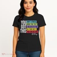 Test Day Rock The Test Teacher Testing Day You Got This  Women's T-Shirt thumb 4