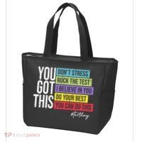 Test Day Rock The Test Teacher Testing Day You Got This  Tote Bag thumb 3