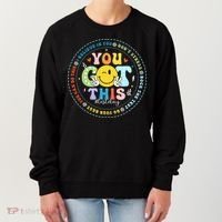 Test Day Rock The Test Teacher Testing Day You Got This Women's Sweatshirt thumb 0