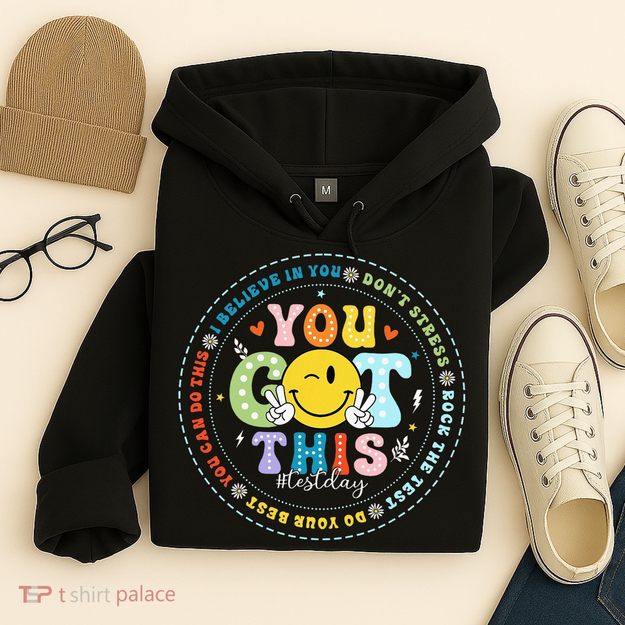 Test Day Rock The Test Teacher Testing Day You Got This Hoodie
