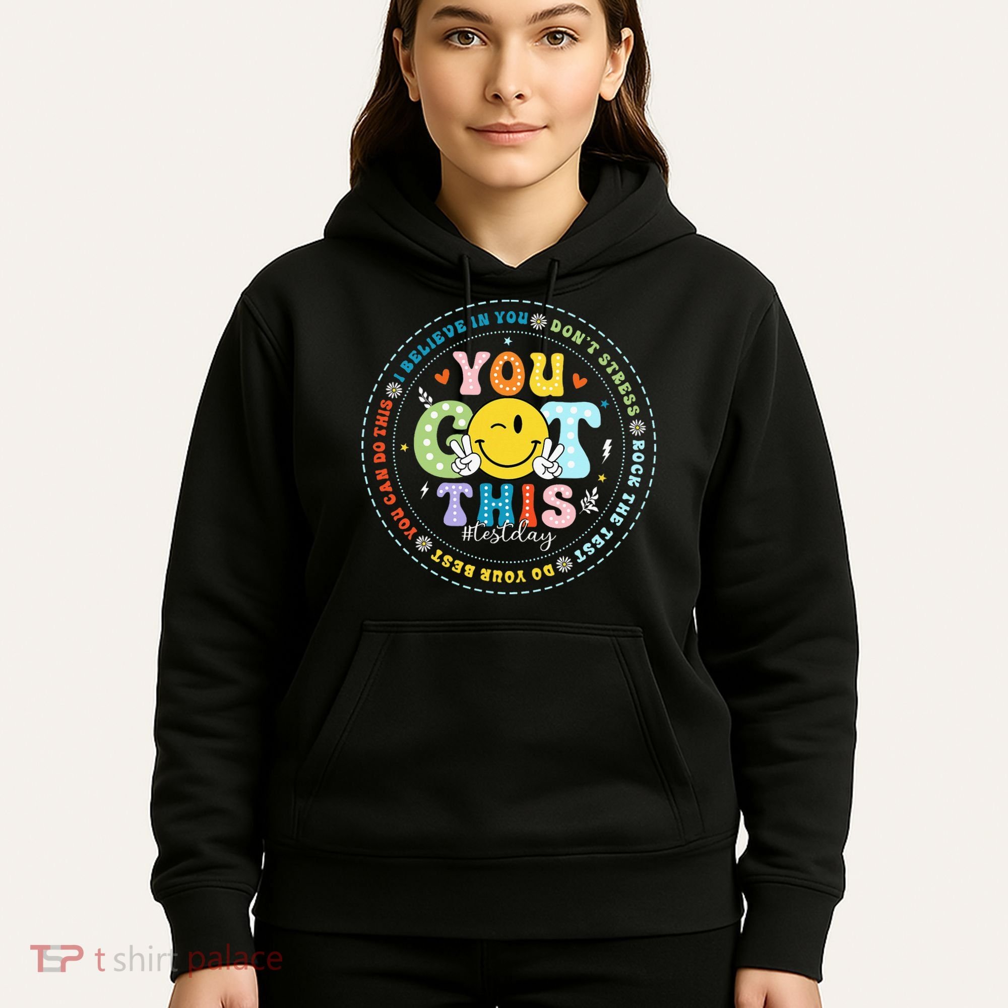 Test Day Rock The Test Teacher Testing Day You Got This Hoodie