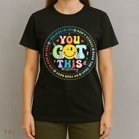 Test Day Rock The Test Teacher Testing Day You Got This T-Shirt thumb 4
