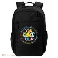 Test Day Rock The Test Teacher Testing Day You Got This Backpack thumb 0
