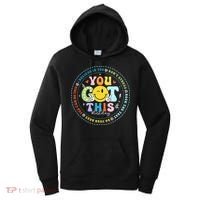 Test Day Rock The Test Teacher Testing Day You Got This Women's Hoodie thumb 0