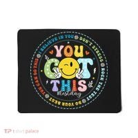 Test Day Rock The Test Teacher Testing Day You Got This Mousepad thumb 0