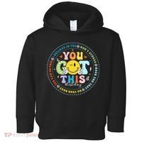 Test Day Rock The Test Teacher Testing Day You Got This Toddler Hoodie thumb 0