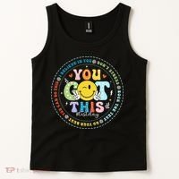 Test Day Rock The Test Teacher Testing Day You Got This Tank Top thumb 2