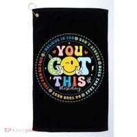 Test Day Rock The Test Teacher Testing Day You Got This Golf Towel thumb 0