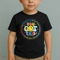 Test Day Rock The Test Teacher Testing Day You Got This Toddler T-Shirt thumb 2