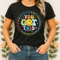 Test Day Rock The Test Teacher Testing Day You Got This Women's T-Shirt thumb 2