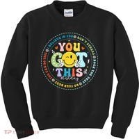 Test Day Rock The Test Teacher Testing Day You Got This Kids Sweatshirt thumb 0