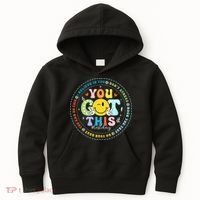 Test Day Rock The Test Teacher Testing Day You Got This Kids Hoodie thumb 0