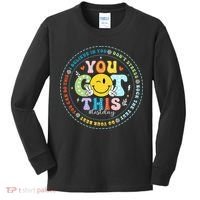 Test Day Rock The Test Teacher Testing Day You Got This Kids Long Sleeve Shirt thumb 0