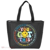 Test Day Rock The Test Teacher Testing Day You Got This Tote Bag thumb 0