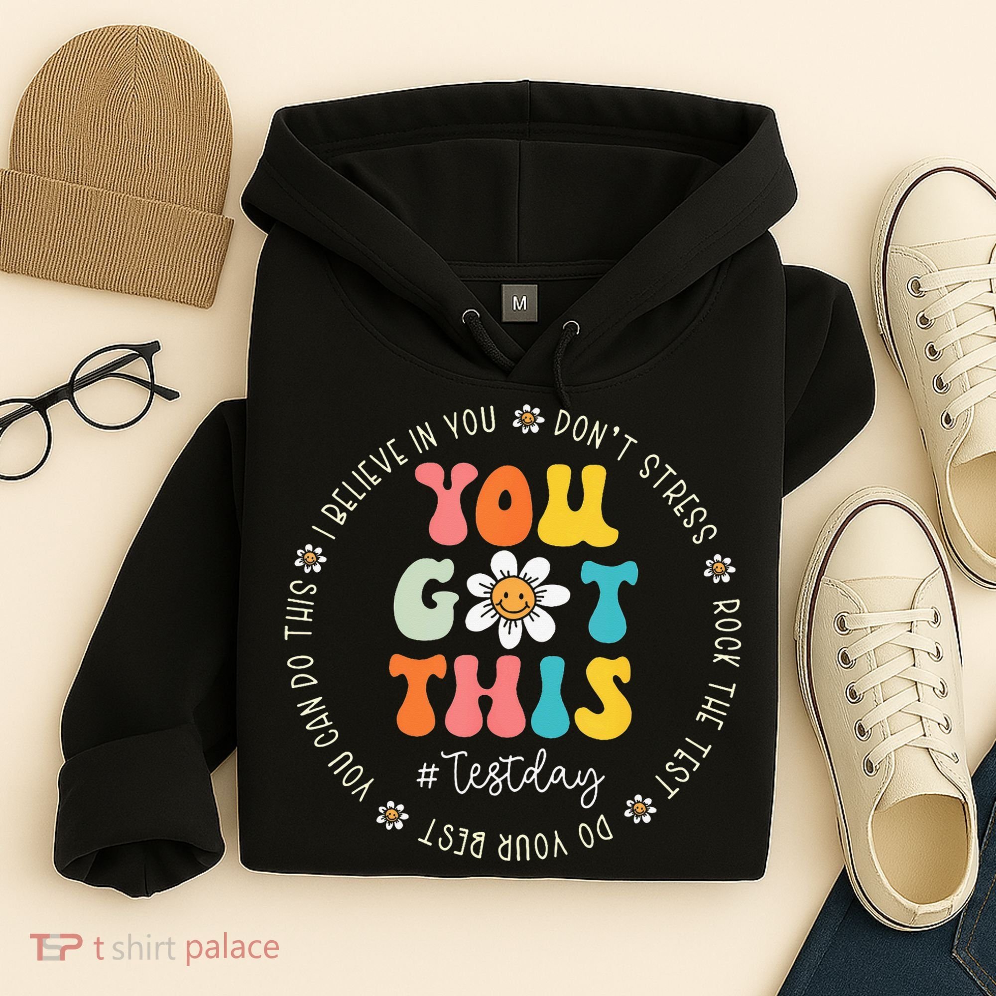 Test Day Rock The Test Teacher Testing Day You Got This Hoodie