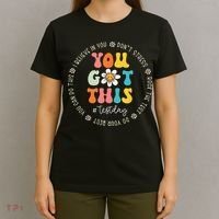 Test Day Rock The Test Teacher Testing Day You Got This T-Shirt thumb 4