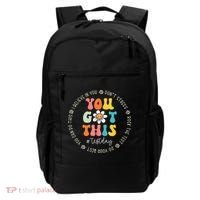Test Day Rock The Test Teacher Testing Day You Got This Backpack thumb 0