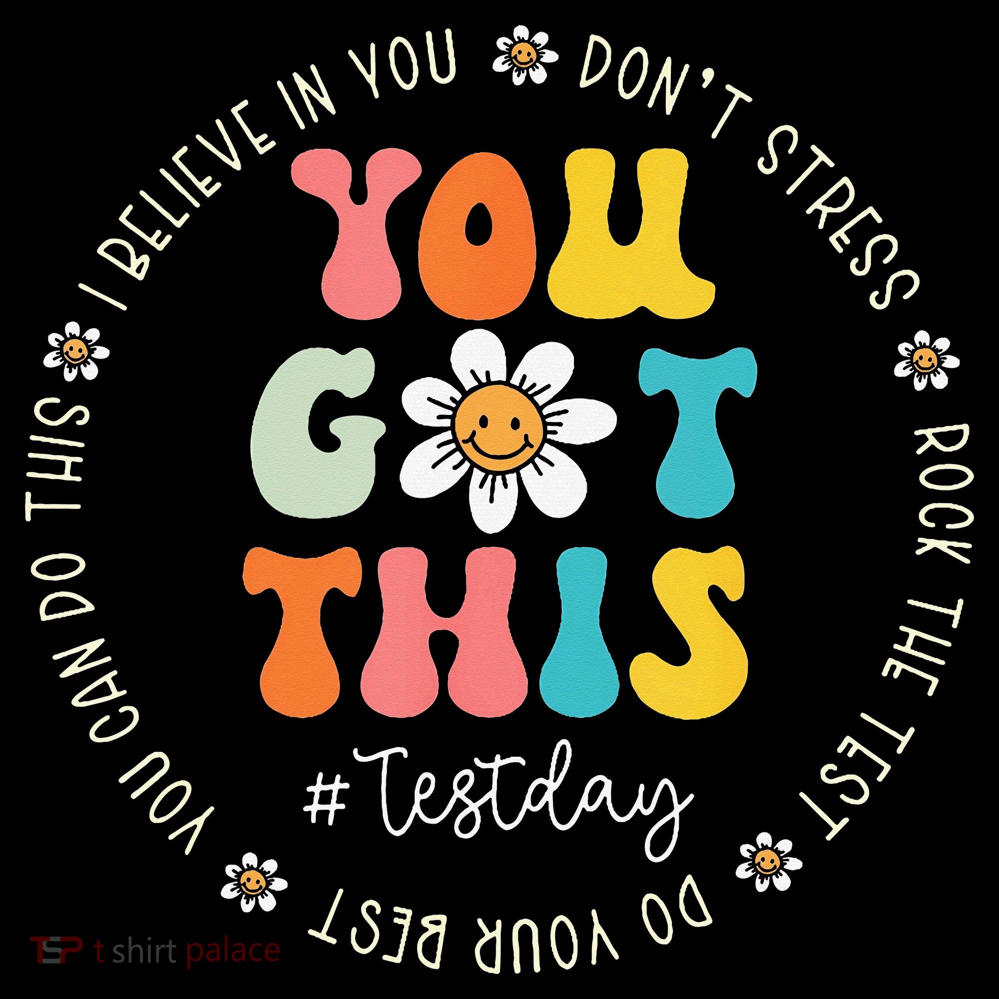 Test Day Rock The Test Teacher Testing Day You Got This Coaster