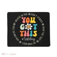 Test Day Rock The Test Teacher Testing Day You Got This Mousepad thumb 0