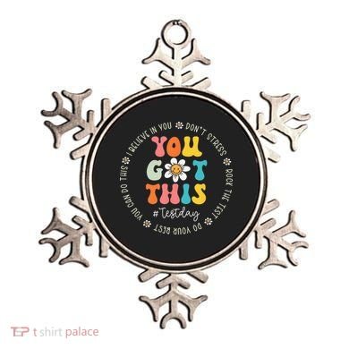 Test Day Rock The Test Teacher Testing Day You Got This Ornament