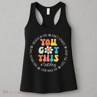 Test Day Rock The Test Teacher Testing Day You Got This Women's Tank Top thumb 3