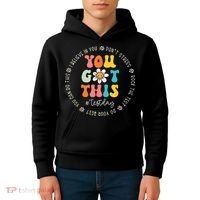 Test Day Rock The Test Teacher Testing Day You Got This Kids Hoodie thumb 4