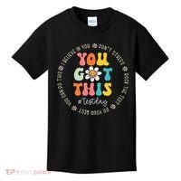 Test Day Rock The Test Teacher Testing Day You Got This Kids T-Shirt thumb 0