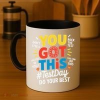 Test Day Rock The Test You Got This Teacher Test Testing Coffee Mug thumb 4