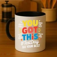 Test Day Rock The Test You Got This Teacher Test Testing Coffee Mug thumb 4