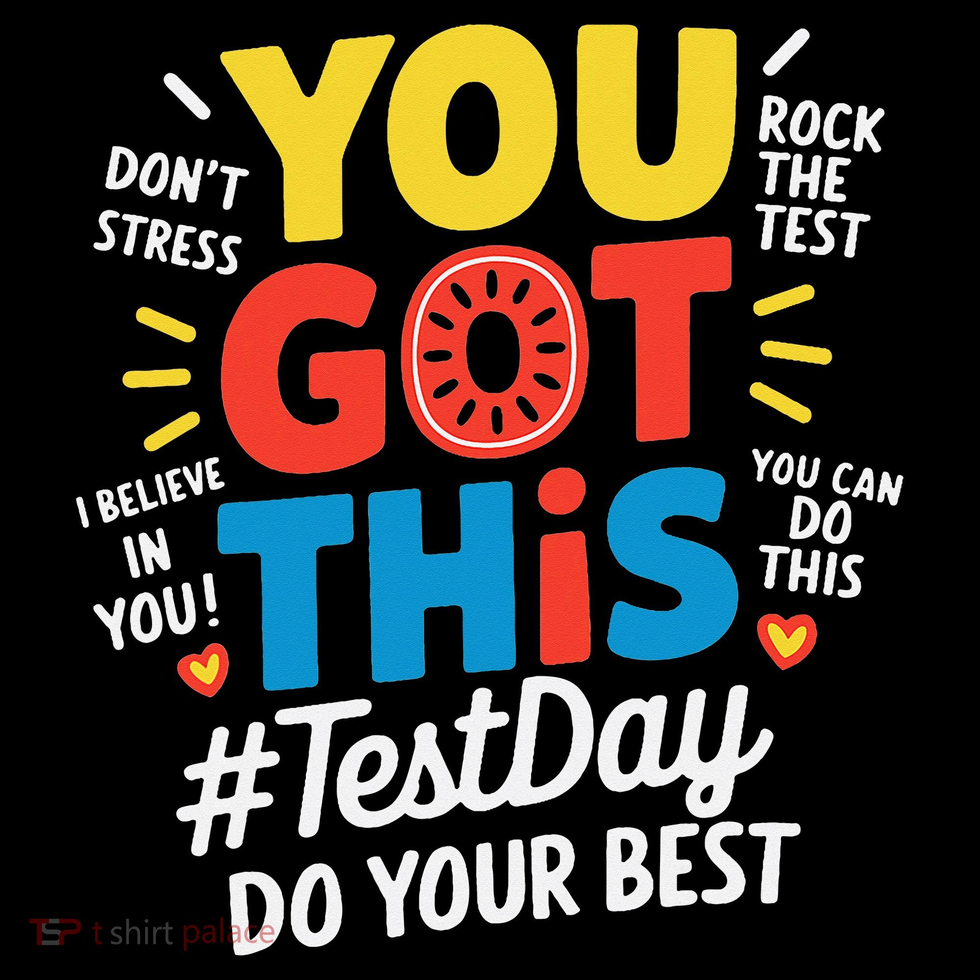 Test Day Rock The Test You Got This Teacher Test Testing Women's Hoodie