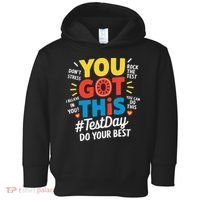 Test Day Rock The Test You Got This Teacher Test Testing Toddler Hoodie thumb 0