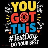 Test Day Rock The Test You Got This Teacher Test Testing Toddler Hoodie thumb 2