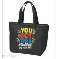 Test Day Rock The Test You Got This Teacher Test Testing Tote Bag thumb 3