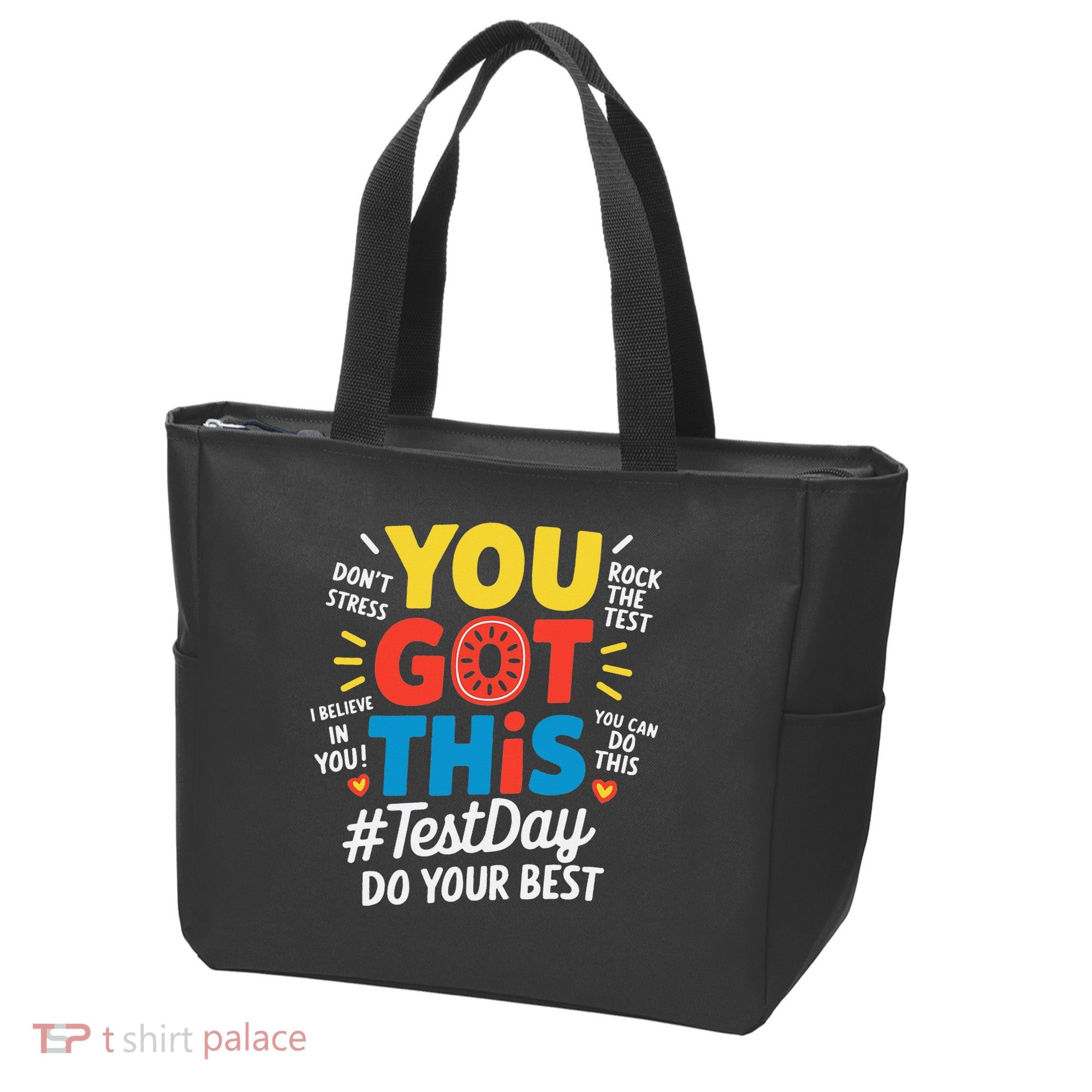 Test Day Rock The Test You Got This Teacher Test Testing Tote Bag