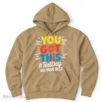 Test Day Rock The Test You Got This Teacher Test Testing Hoodie thumb 0