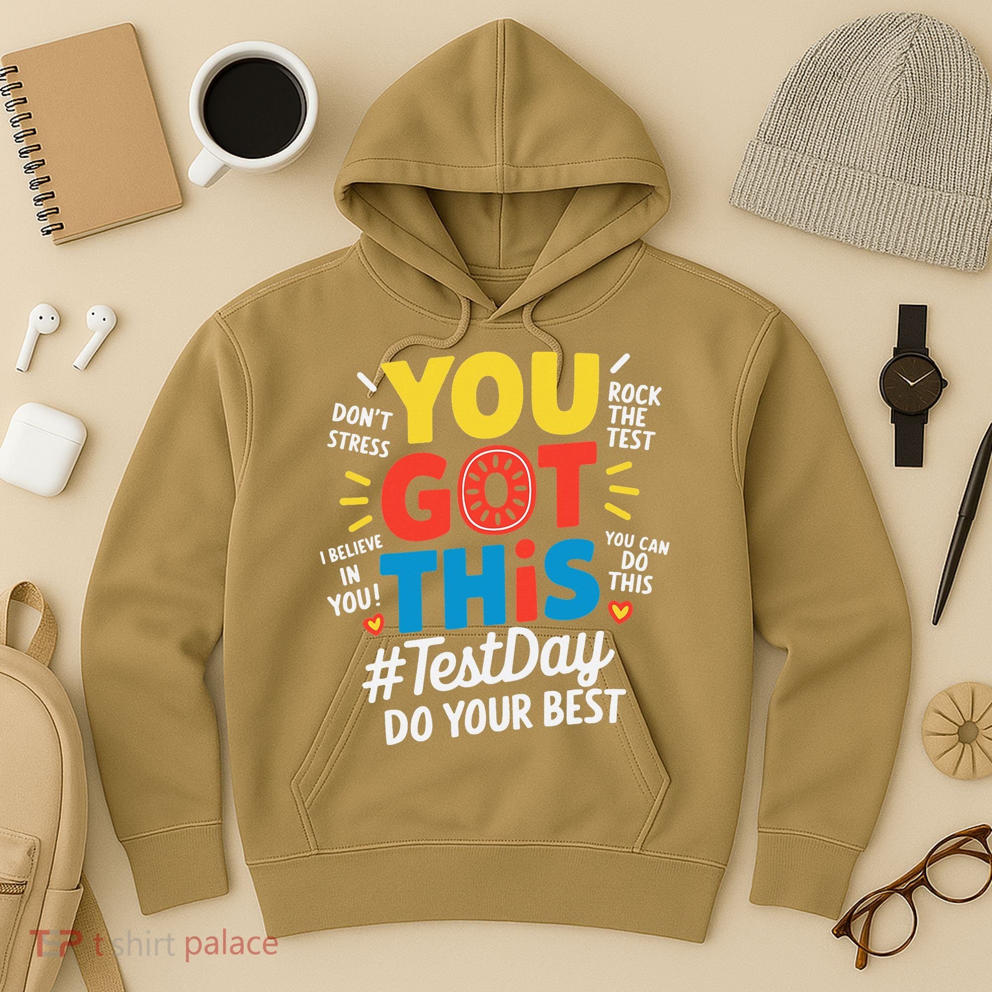 Test Day Rock The Test You Got This Teacher Test Testing Hoodie
