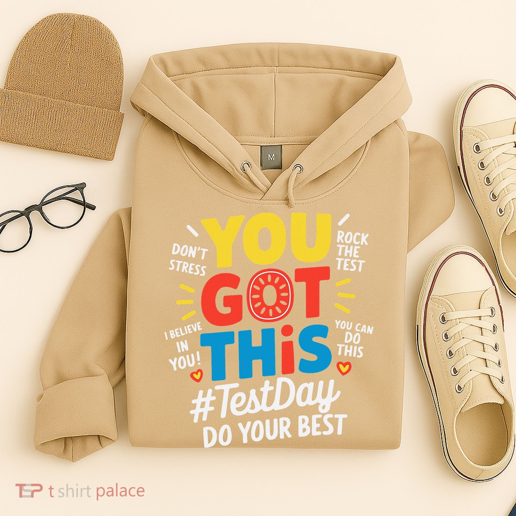 Test Day Rock The Test You Got This Teacher Test Testing Hoodie