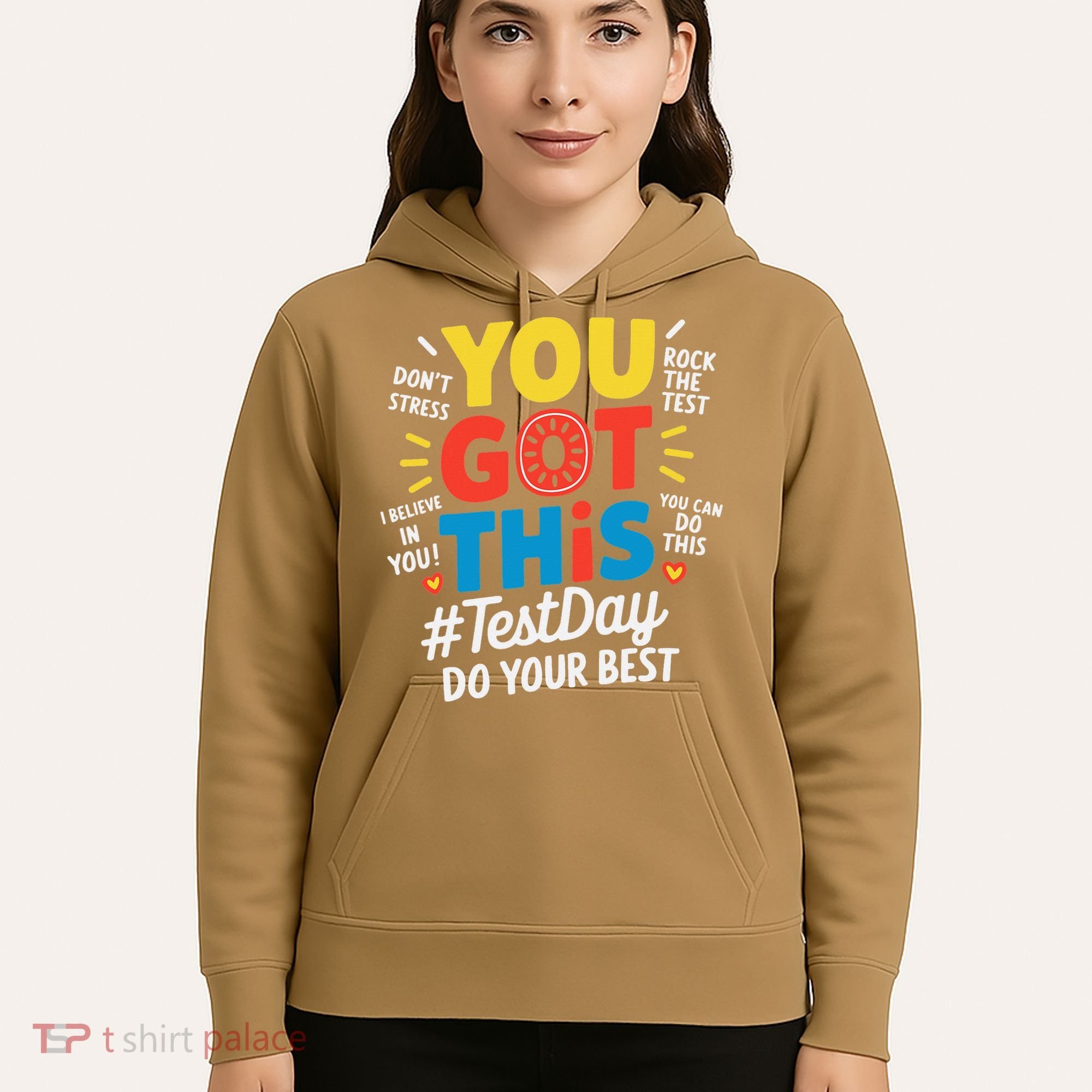 Test Day Rock The Test You Got This Teacher Test Testing Hoodie