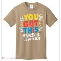 Test Day Rock The Test You Got This Teacher Test Testing Kids T-Shirt thumb 0