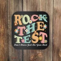 Test Day Rock The Test Teacher Testing Day You Got This Coaster thumb 0