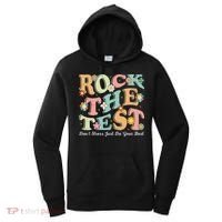 Test Day Rock The Test Teacher Testing Day You Got This Women's Hoodie thumb 0