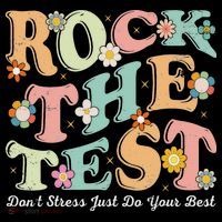 Test Day Rock The Test Teacher Testing Day You Got This Mousepad thumb 1