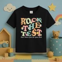 Test Day Rock The Test Teacher Testing Day You Got This Toddler T-Shirt thumb 3