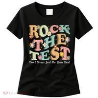 Test Day Rock The Test Teacher Testing Day You Got This Women's T-Shirt thumb 0